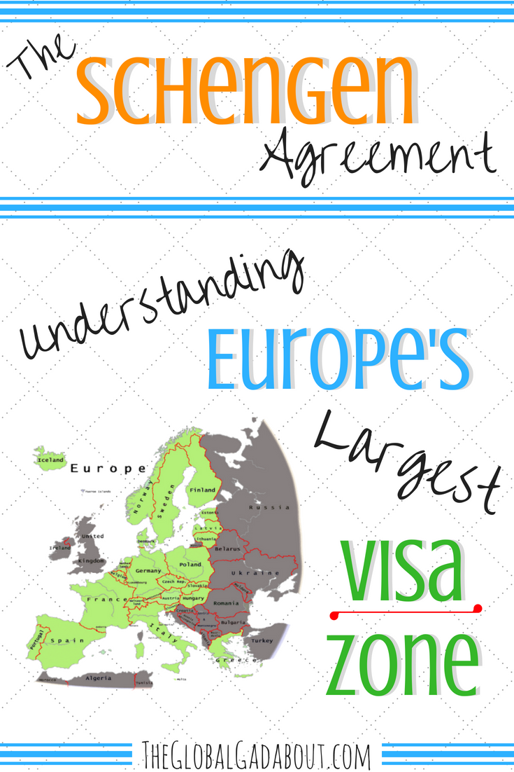 What is the Schengen Agreement? How does it effect tourist visas in Europe? Learn how to navigate Europe's largest visa zone and how to legally stay in Europe longer than 3 months! #theglobalgadabout #travelblogger #traveleurope #visafree