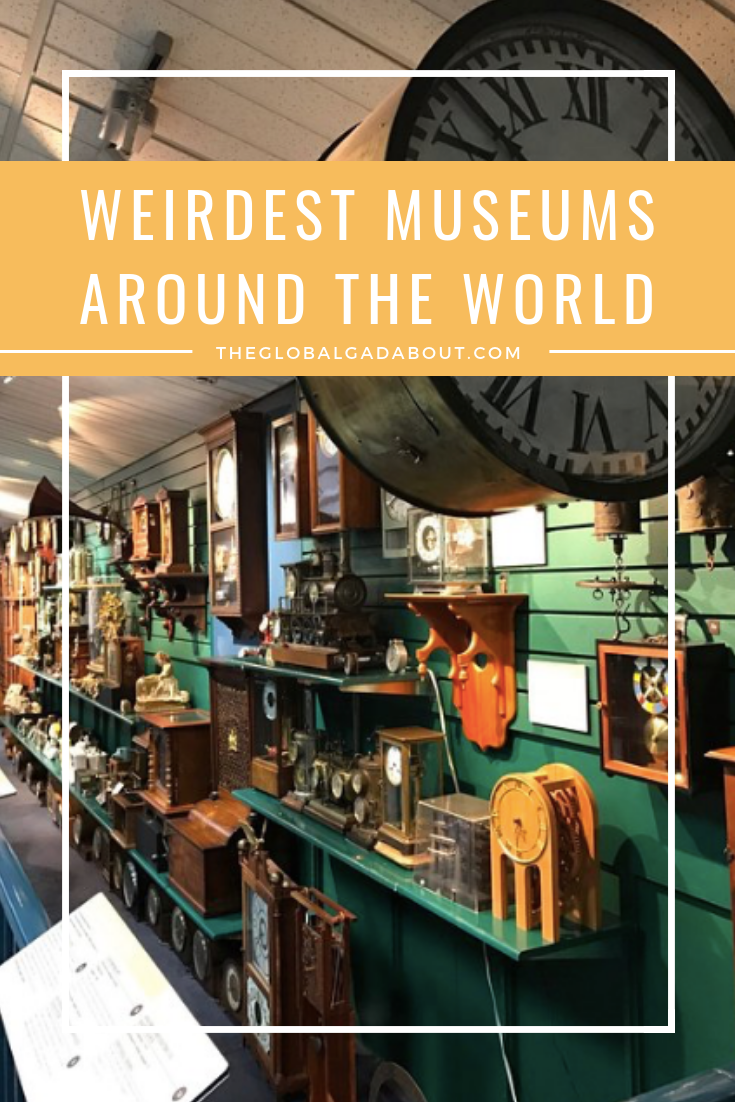 Museums don't have to be stodgy and boring. What about one dedicated to #frenchfries or #aliens or even (dare I say it?) eroticism... Click through to learn more about 5 #quirky #museums you should definitely check out when you #travel! #theglobalgadabout #museum #sightseeing #offbeat #weird #travelblog