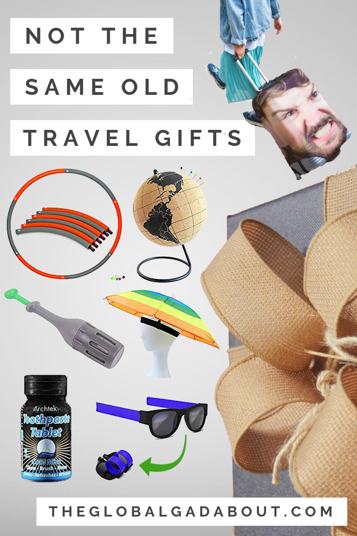 Looking for a unique gift idea travelers will love? Click through for 50+ fun and useful travel-related items you probably haven't thought of! #travelgifts #travelpresents #giftideas #presentideas #theglobalgadabout #travelgear #travelaccessories #budgetgiftideas #budgettravel #uniquegifts #unusualgifts