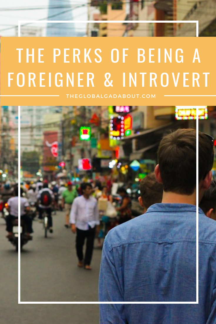 You might think traveling - being away from home & often in crowds - would be terrible for introverts. I find it actually helps keep my energy up and anxiety down. Click through to find out why! #introvert #introvertlife #introvertproblems #introverttravel #theglobalgadabout #travelblog #travelblogger