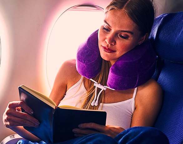 A good travel pillow is essential for getting good rest and enjoying your trip! Here are 5 very different styles that are amazing for different types of travel. #travelpillow #travelpillows #travelgear #travelaccessories #travelgifts #giftideas #theglobalgadabout #travelblog #travelblogger