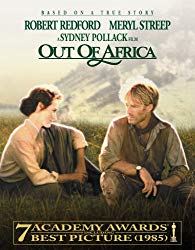 Out of Africa DVD