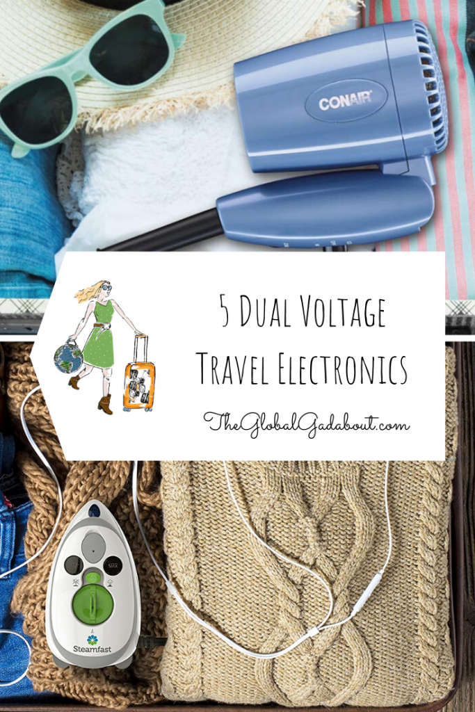 dual voltage travel fan